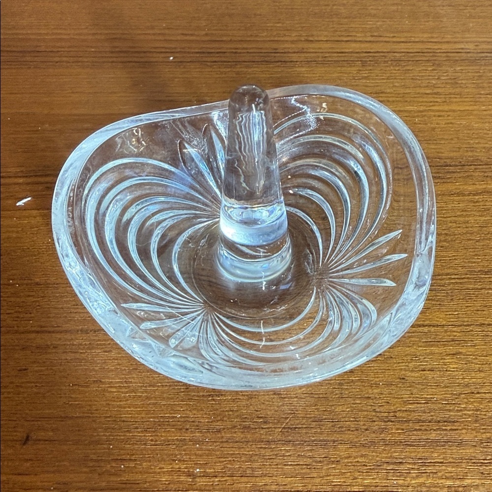 Vintage ring  holder “Aurea" pattern made by RCR (Royal Crystal Rock) in Italy